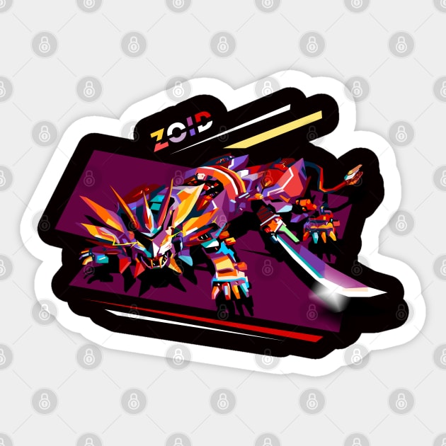 ZOID 2 Sticker by Shuriken